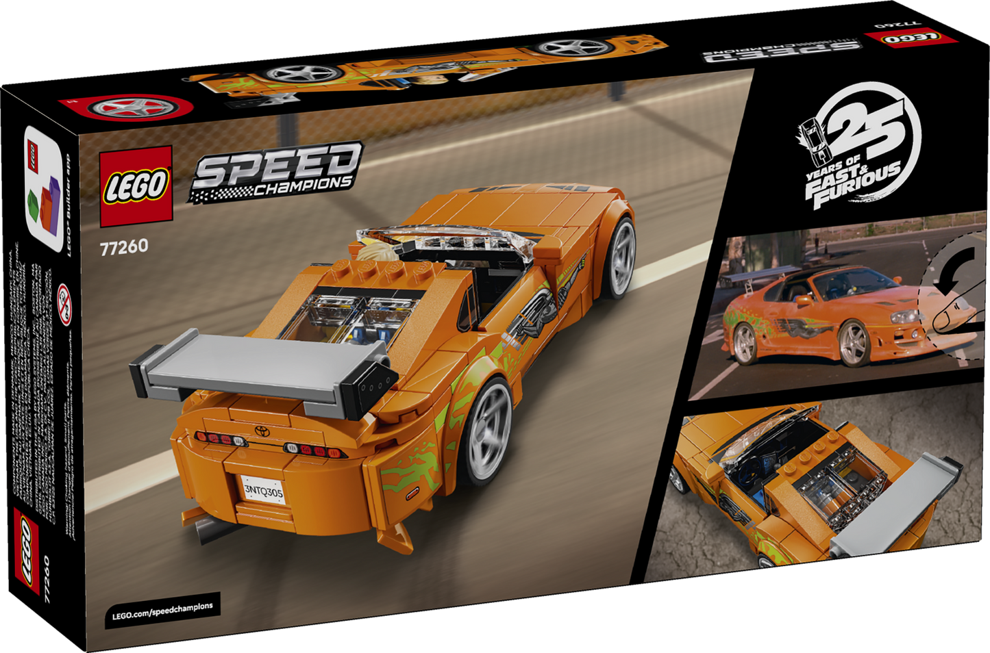 Lego The Fast and The Furious Toyota Supra MK4 (77260)