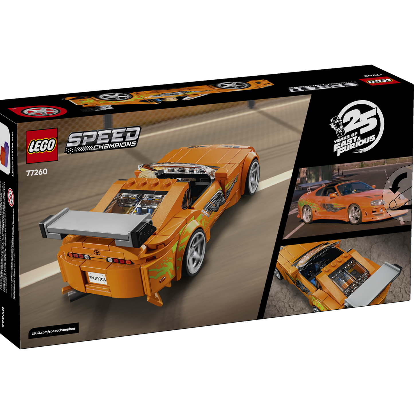 Lego The Fast and The Furious Toyota Supra MK4 (77260)