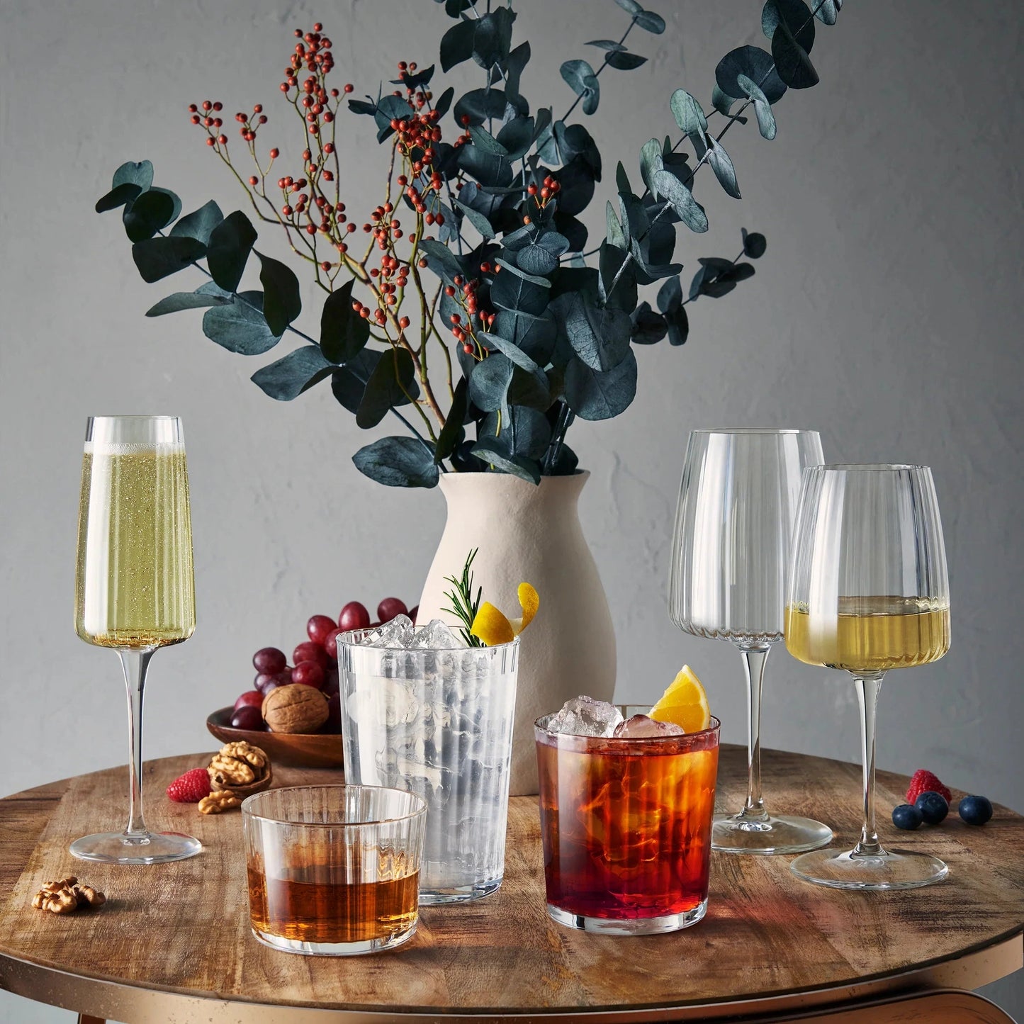 Bormioli Rocco Exclusiva 37cl Chardonnay White Wine Glasses (Set of 6)