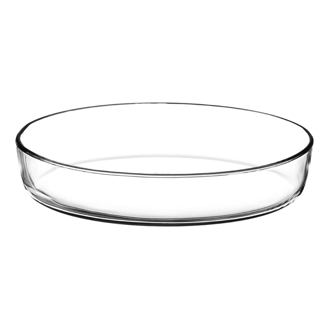 Borosilicate Glass Oval Oven Tray 26.25 cm × 18cm