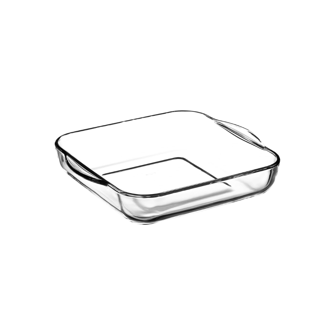 Borosilicate Glass Square Casserole 31.8 x 28.3 × 6 cm