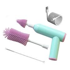 Baby Bottle Brush Kit – Electric, Rechargeable, Hassle-Free