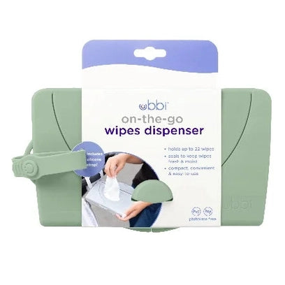 Ubbi - On The Go Wipes Dispenser - Sage
