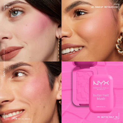 NYX BLUSH - 01 MY BUTTA HALF -