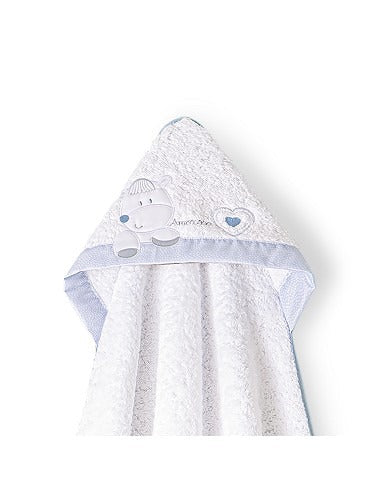 Interbaby Hooded Towel Blue