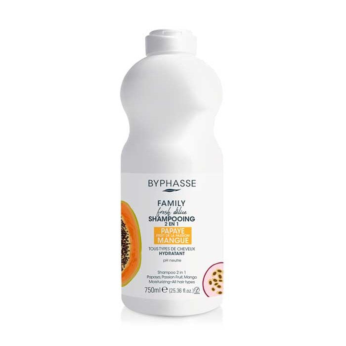 Byphasse family fresh delice shampoo - papaye 750ml