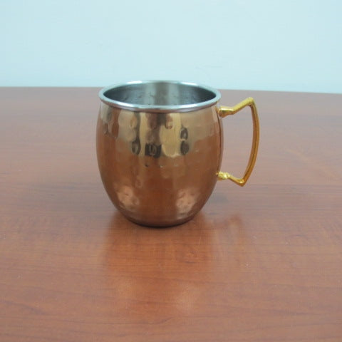 Moscow Mule Stainless Mug with Coppery Look