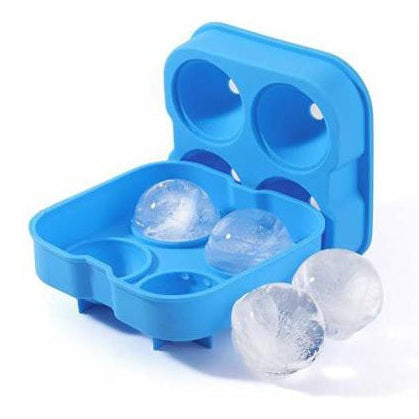 silicone ice sphere molds 4 balls