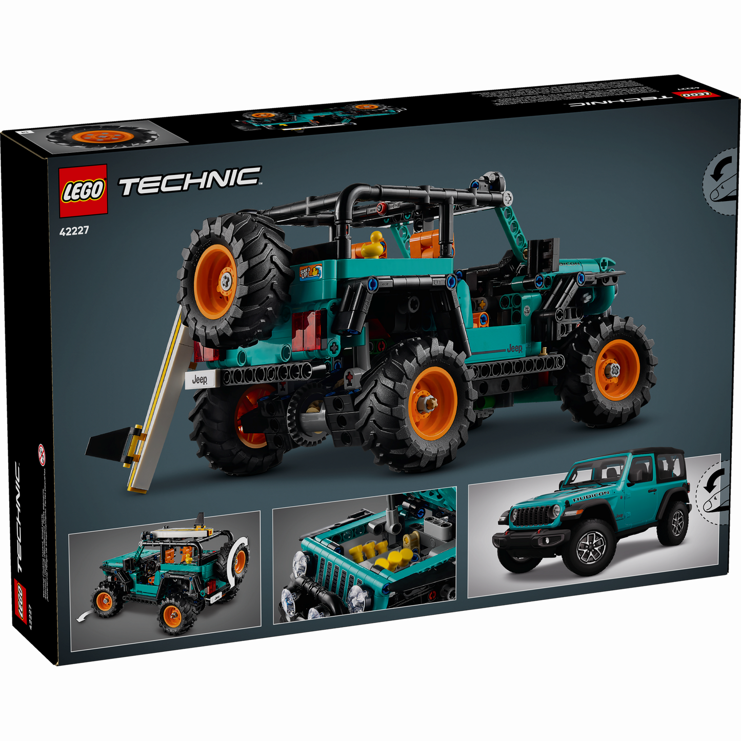 lego Jeep® Wrangler Rubicon SUV (42227)