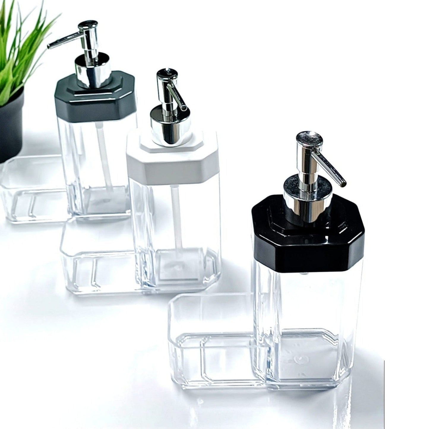 Liquid Soap Dispenser with Sponge Holder