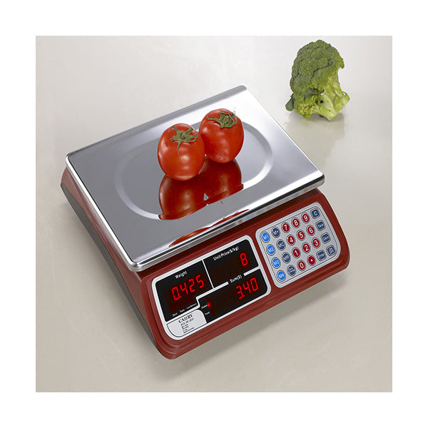 CAMRY ACS-30-JE31 - 30kg Price Computing Scale (Rechargeable Batteries)
