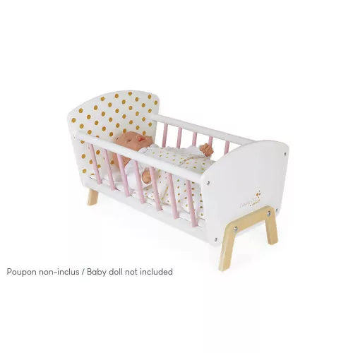 Janod - Candy Chic Doll’s - Bed