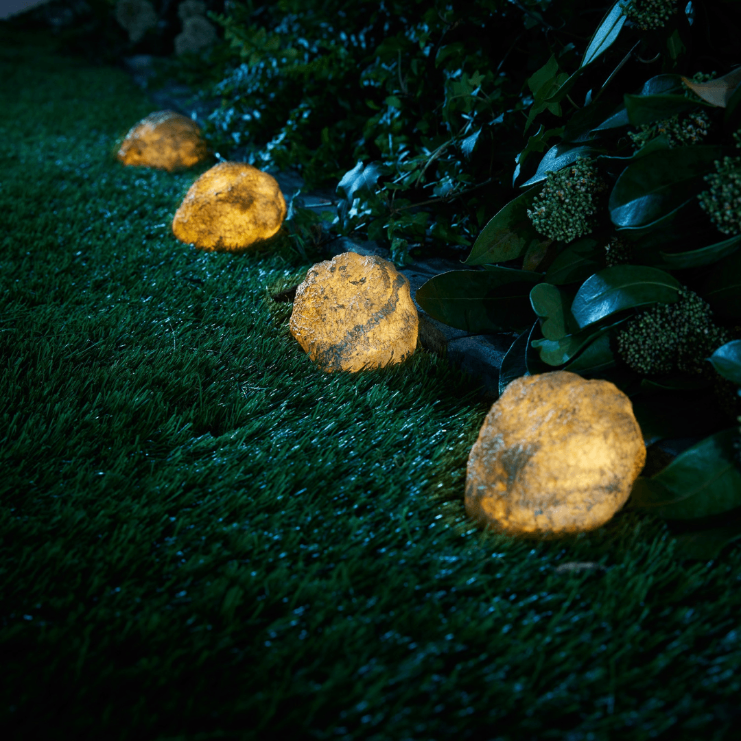 CASA Deco LED solar stones Set Of 4