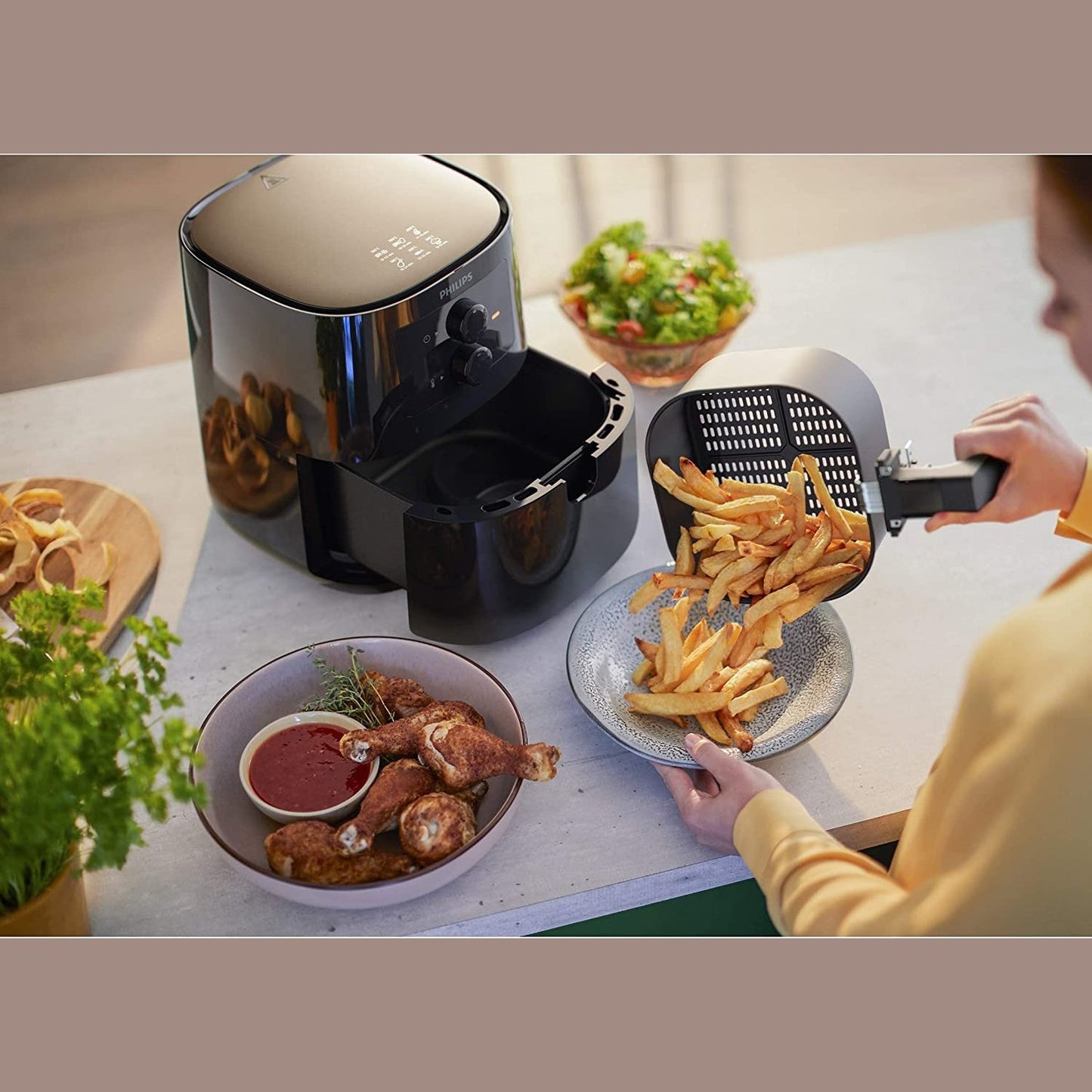 Philips Air Fryer 0.8KG 4.1L 1400W HD9200