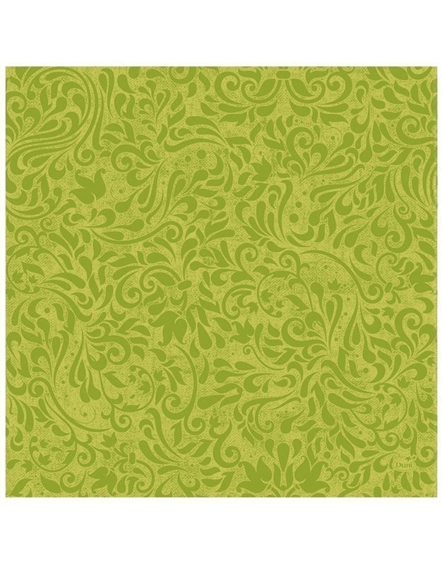 Duni Dinner Napkins Zinia Kiwi 20 x 20 cm 12 Pieces|Duni In Lebanon