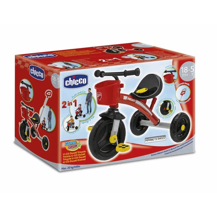 Chicco - U Go Trike - Tricycle - Red