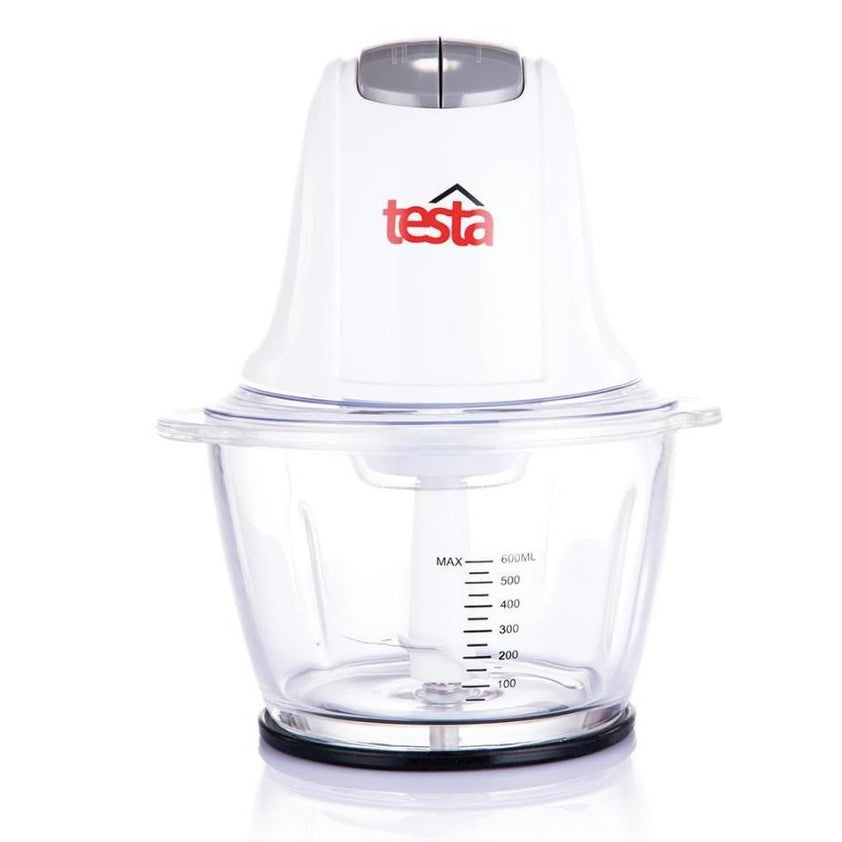 TESTA – Chopper Power: 300W Glass bowl Bowl capacity: 600ml