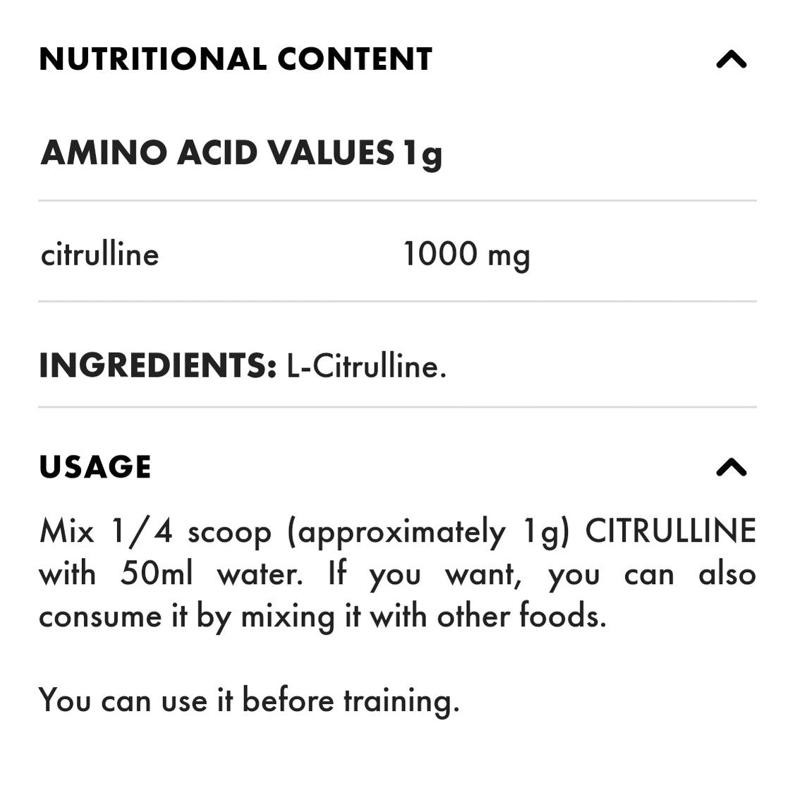 Citrulline Flava