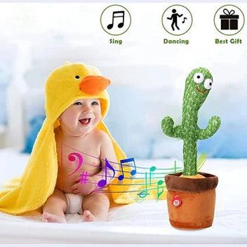 Dancing Talking Plush Toy , cactus talking toy