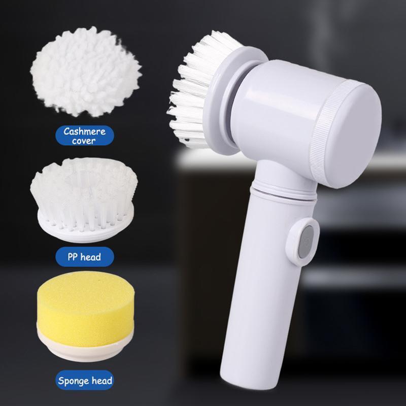 5-in-1 Rechargeable Magic Cleaning Brush فرشاة تنظيف سحرية قابلة للشحن 5 في 1