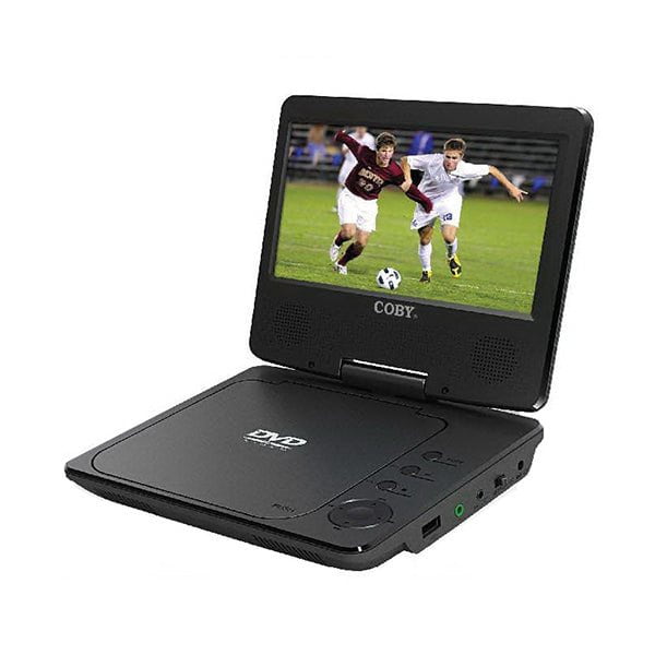 Coby, 9" Portable DVD Player Swivel Screen - 9021