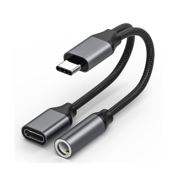 Conqueror Cable Audio Type C - 3.5Mm with Charging Function - C86B