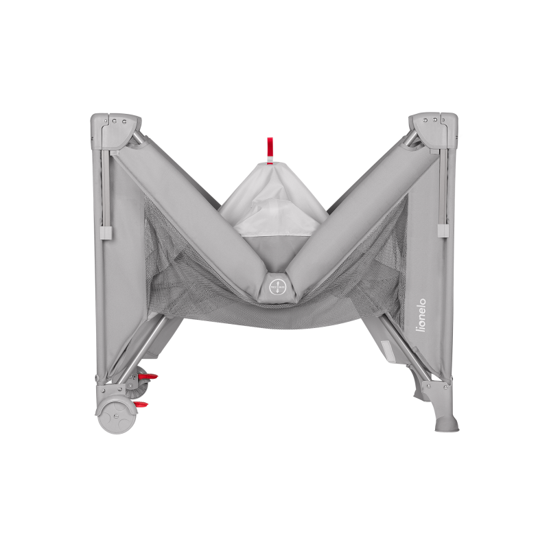 Lionelo - Ellen - Baby Bed - Grey Concrete