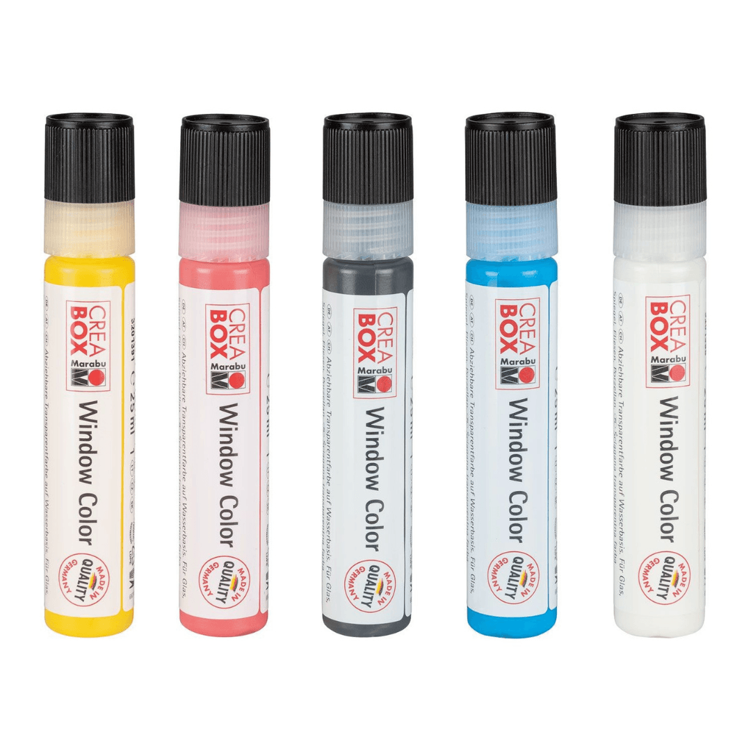 Crea Box Window Color Transparent Set Of 5