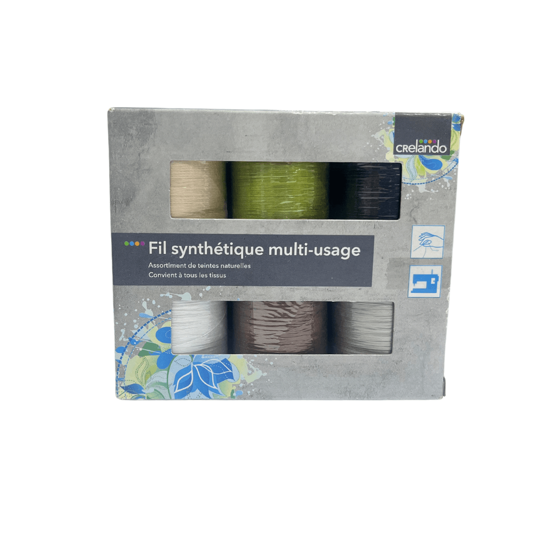Crelando Multi-Synthetic Yarn Set Of 6