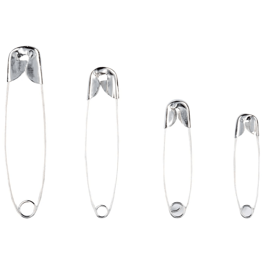 Crelando Safety Pins 120 Pieces Set