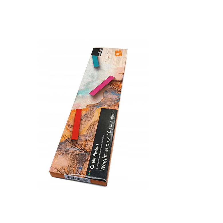 Crelando Pastel Chalk Set – 25 Colors