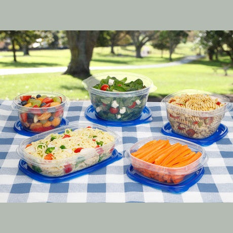 Sistema takealongs medium bowl pack of 3 -1.4L