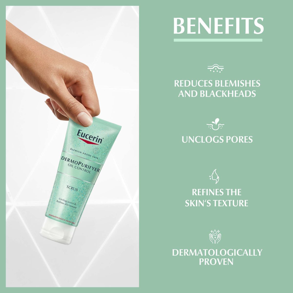 Eucerin DermoPurifyer oil control scrub 100ml