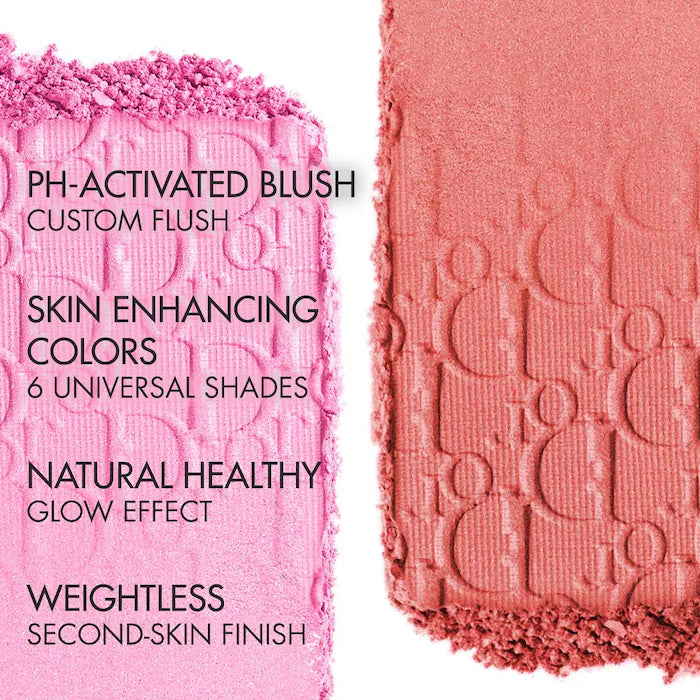 DIOR Rosy Glow Blush-Color: 062 Bronzed Glow - a radiant bronze