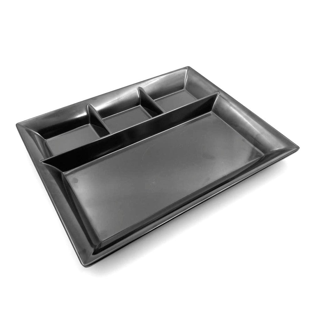 Melamine Rectangular divided Dish 33 cm