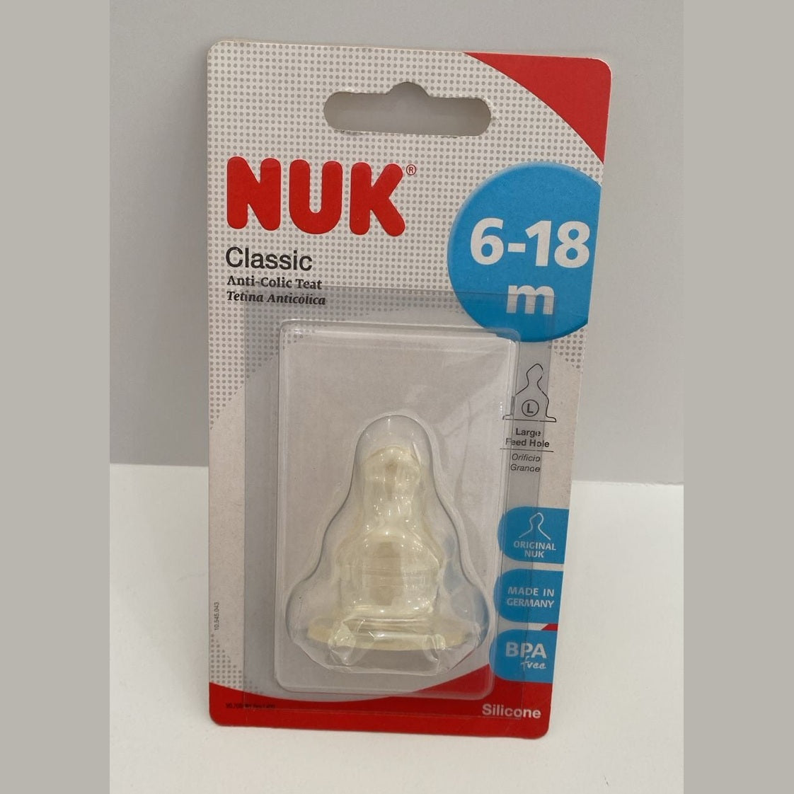 Nuk Classic Anticolic Teat 6-18
