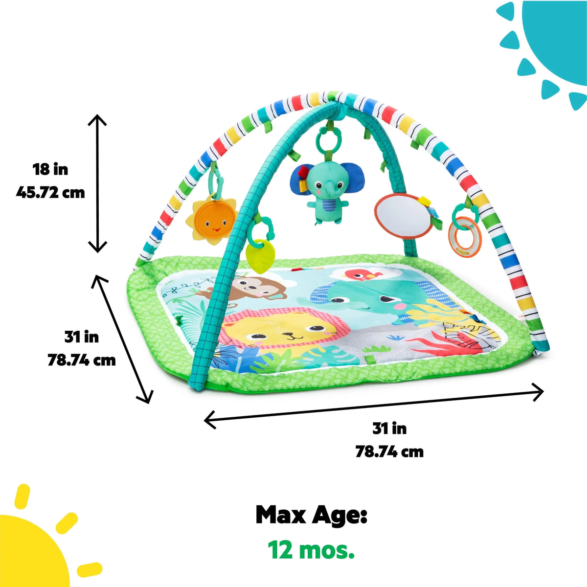 Kids2 - BS Wild Wiggles Foldaway - Activity Gym