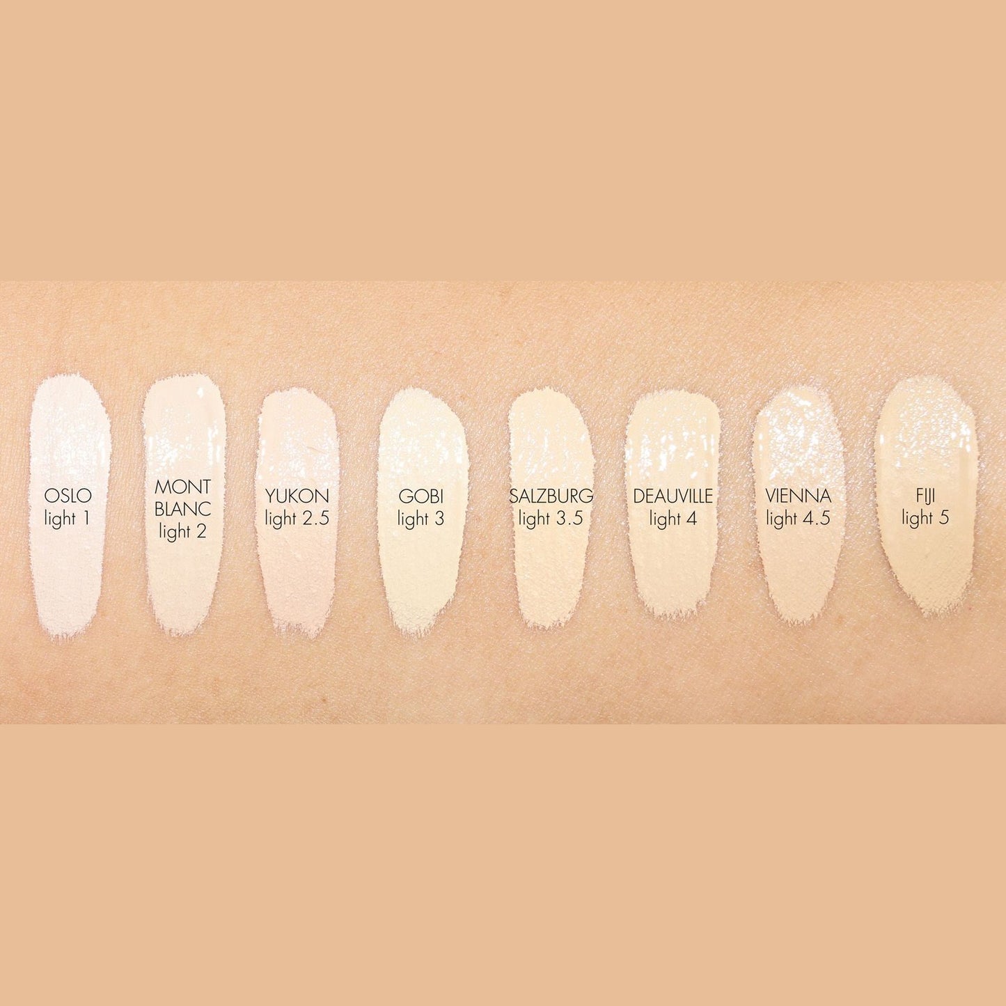 NARS NATURAL RADIANT LONGWEAR FOUNDATION Yukon - Light 2.5 light with cool undertones