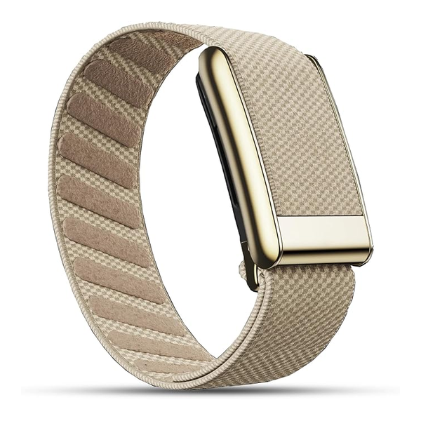 DADO Ultra-soft Band Compatible with WHOOP 5.0 Peak,, Breathable, Durable & Secure Fit Strap, Dune Gold Connector