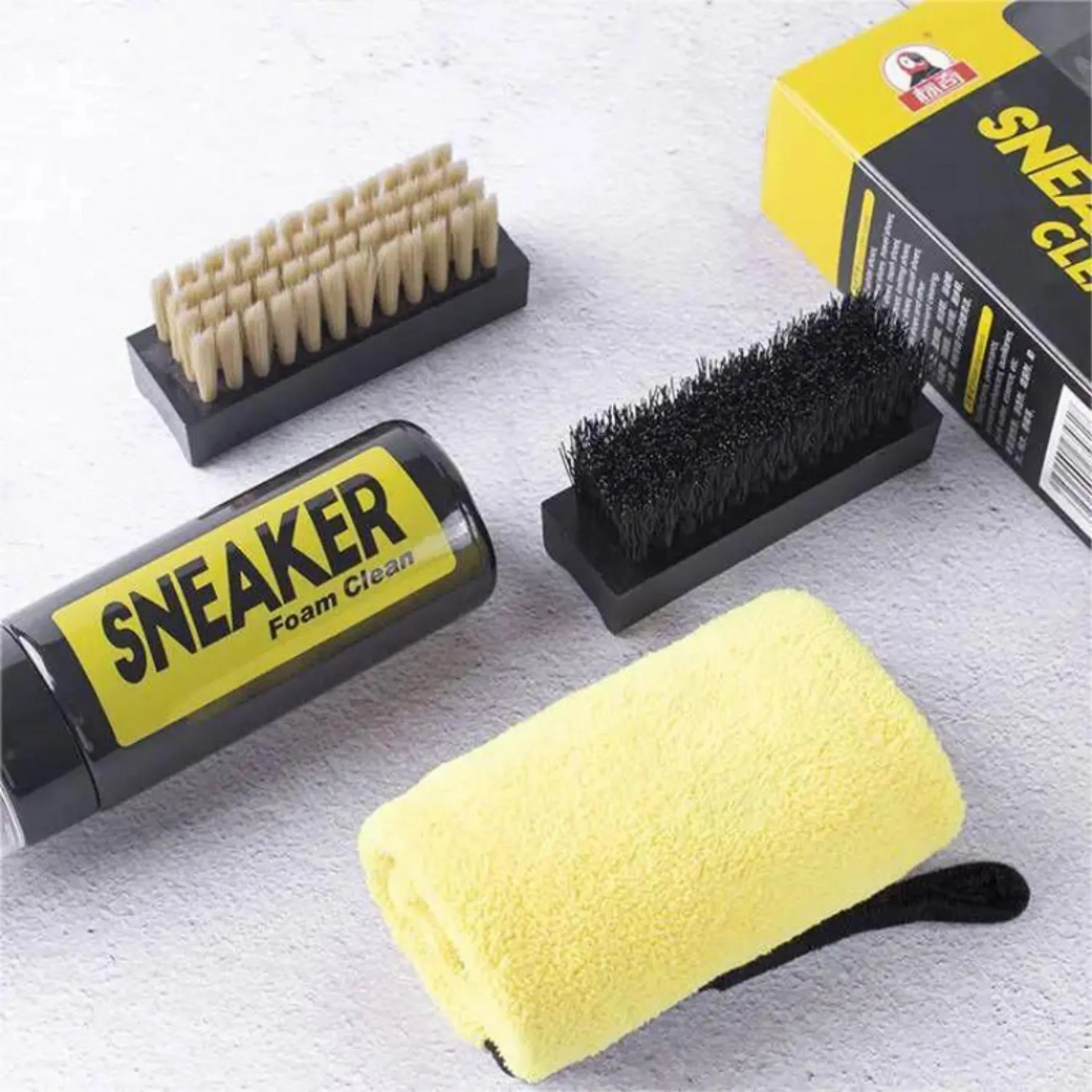 Shoe Cleaner Kit, Foam Sneaker Cleaner With Shoe Brush - Medaid International