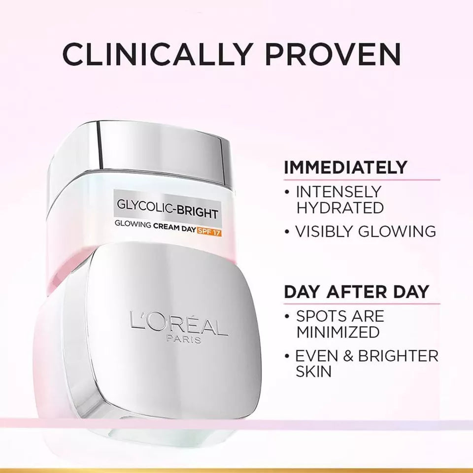 GLYCO-BRIGHT - GLOWING CREAM DAY- WITH SPF 17