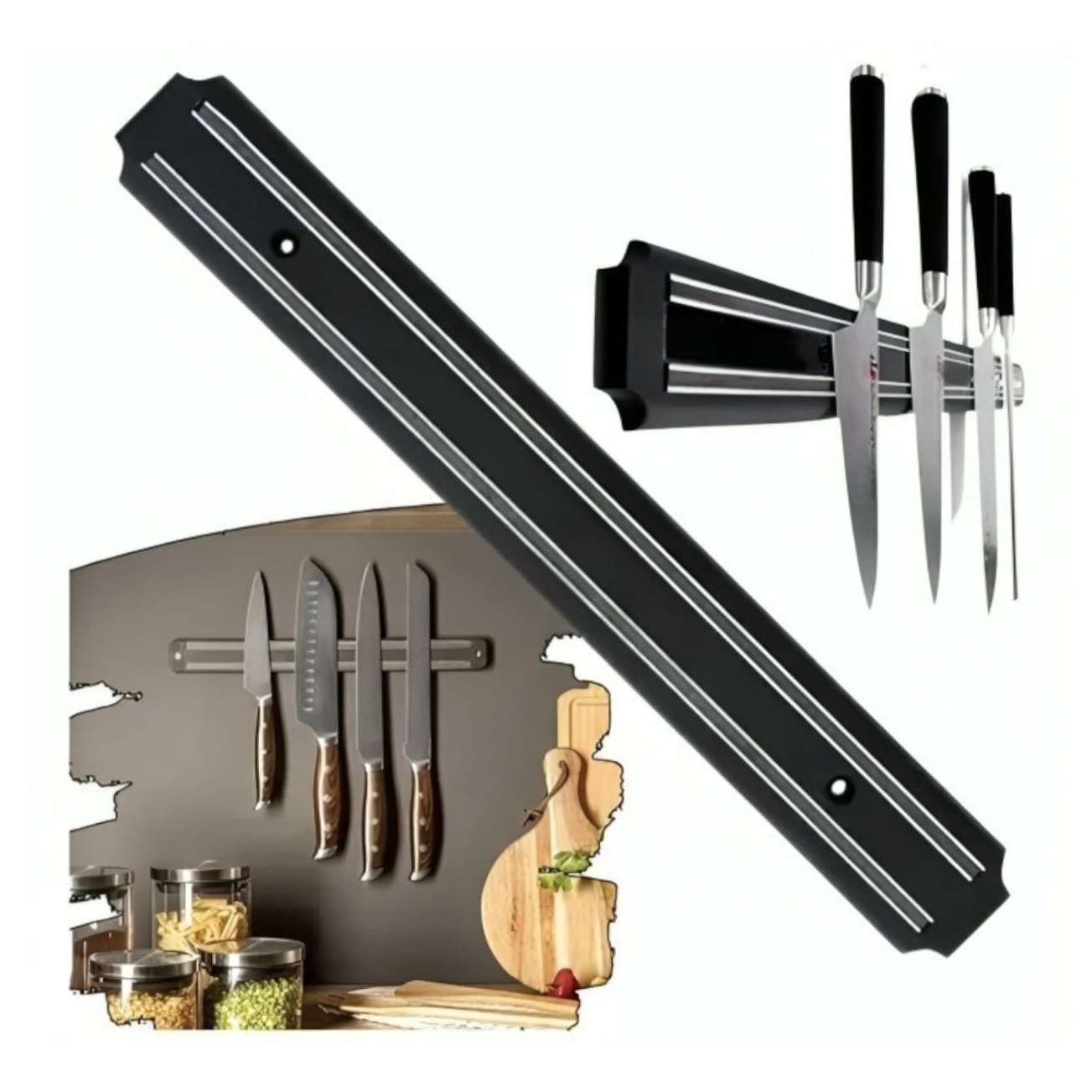Magnetic knife holder