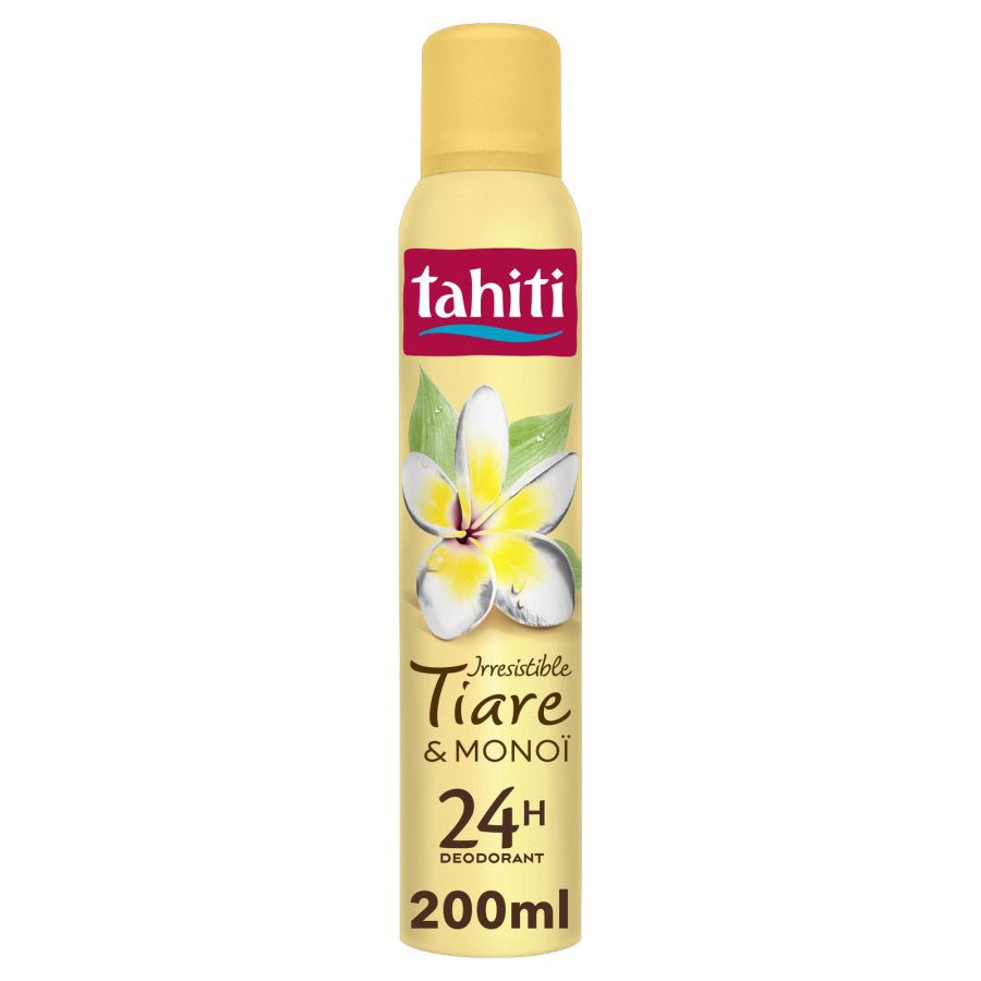 Tahiti Deodorant Spray 200ml – EU Made | Tiare & Monoï