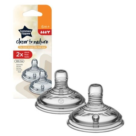 Tommee Tippee - Thick Feed Teats - 2pcs