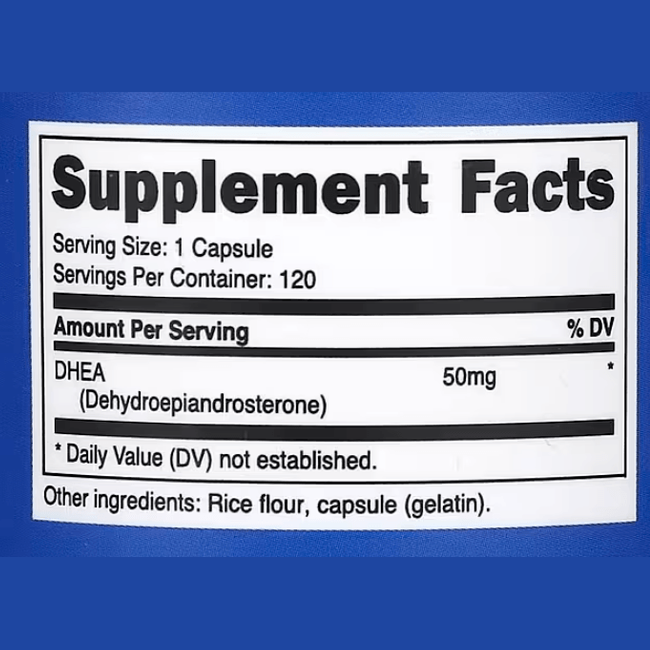 Nutricost DHEA 50 mg 120 Capsules
