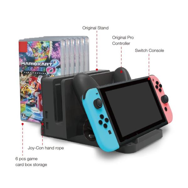 Dobe Nintendo Switch Multi-Function Charging Stand TNS-871