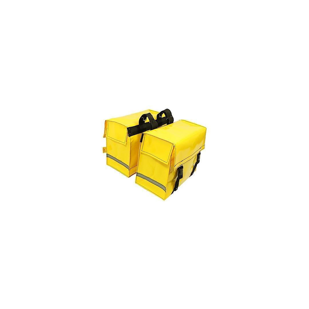 DOUBLE PANNIER BICYCLE BAG POLYESTER 35 LITERS