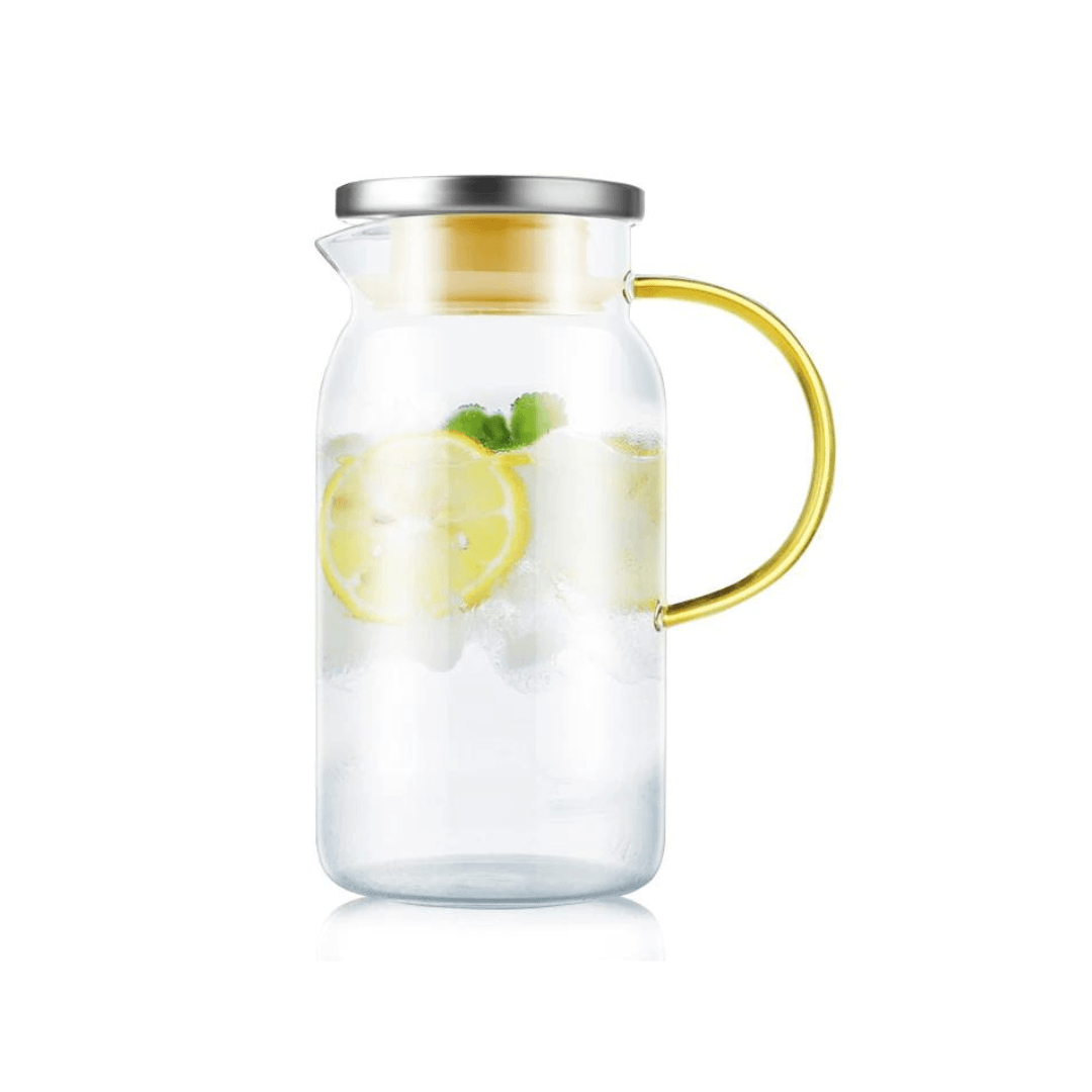 Double Wall Glass Borosilicate Jug 1.4L