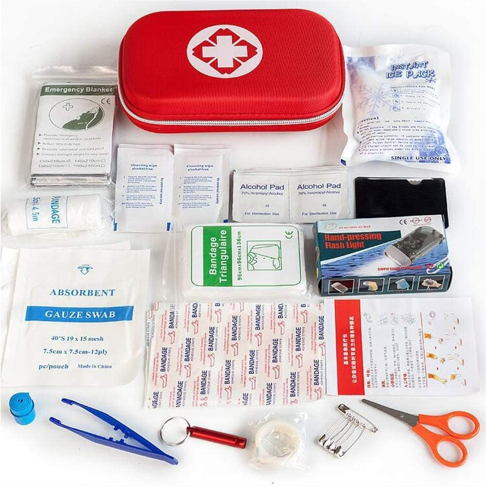 Car First Aid Kits 30Pcs Survival Gear Home Travel Size Small Emergency Kit