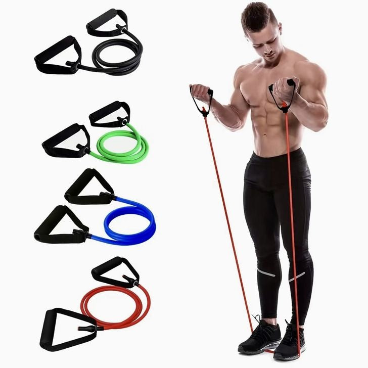 Tube bands with handle